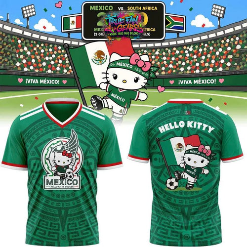 Mexico Soccer World Cup 2026 x Hello Kitty Limited Edition Football Jersey