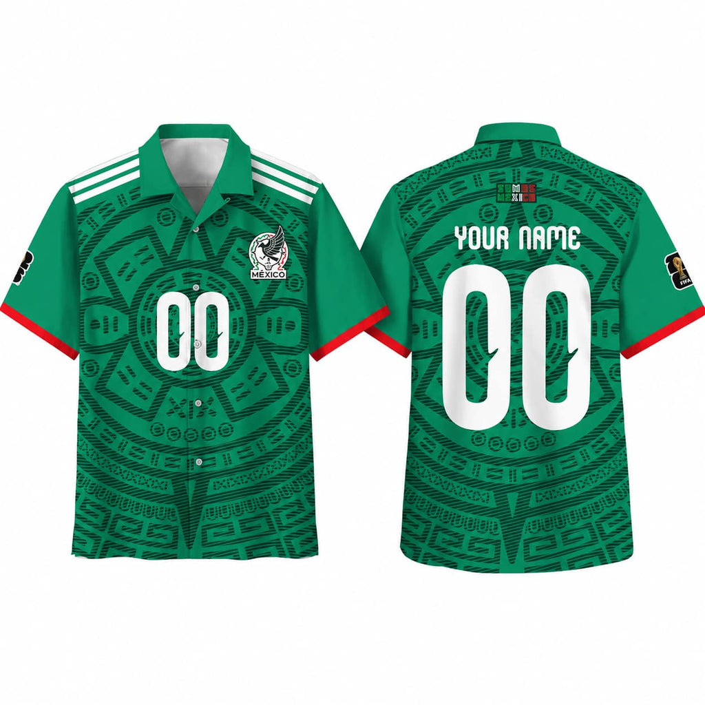 Mexico World Cup 2026 Hawaiian Shirt