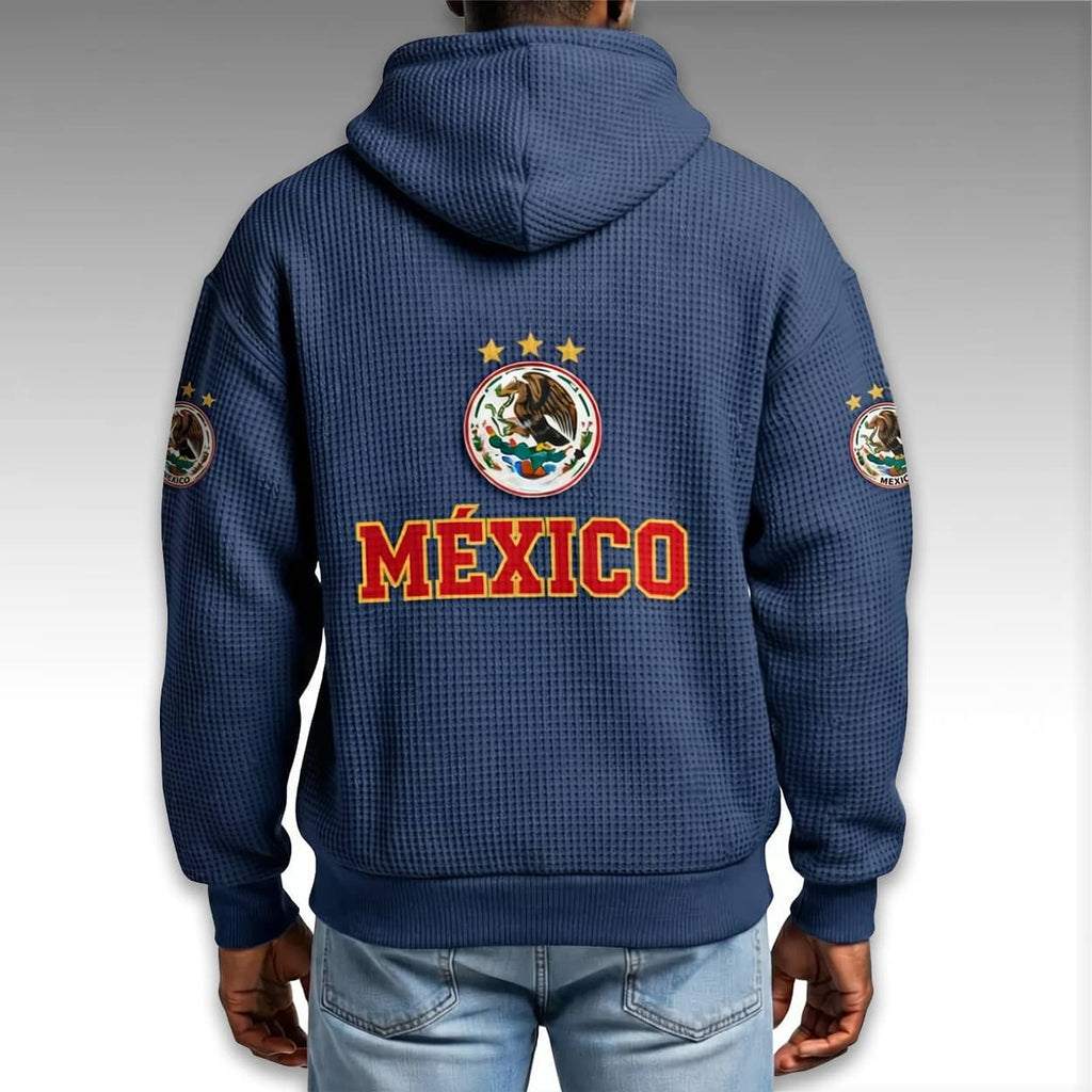 Mexico World Cup 2026 Waffle Quarter Zip Hoodie