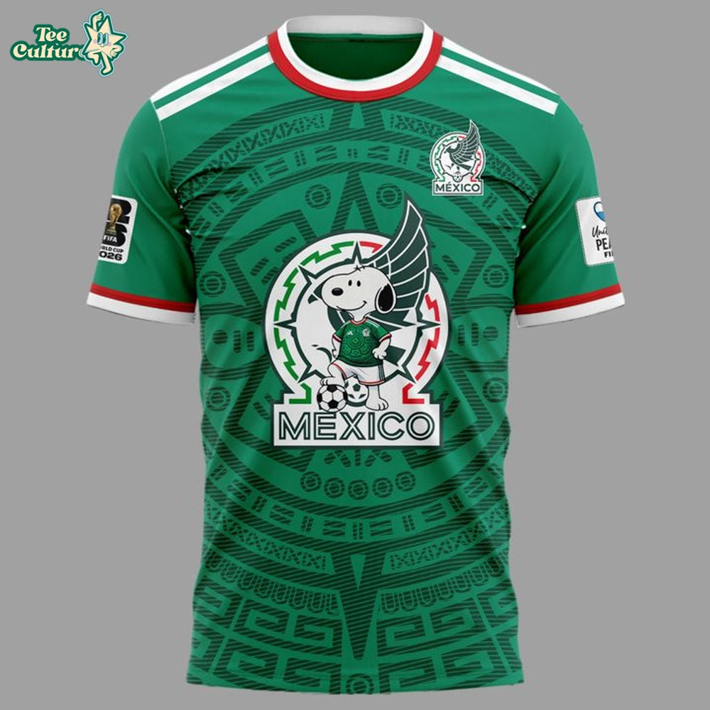Mexico x Snoopy World Cup 2026 Limited Edition Shirt