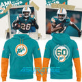 Miami Dolphins 60th Anniversary Celebration Special Hoodie