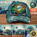Miami Dolphins Baseball Cap Halloween Cap Customize For This Season