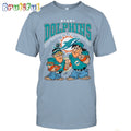 Miami Dolphins Flintstones Football T Shirt