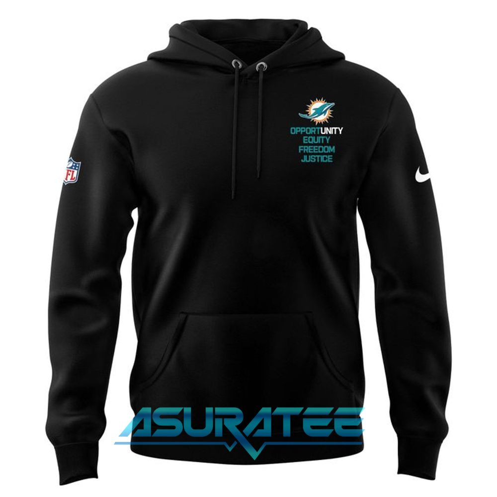 Miami Dolphins ”INSPIRE CHANGE” 2025-2026 Hoodie, Cap