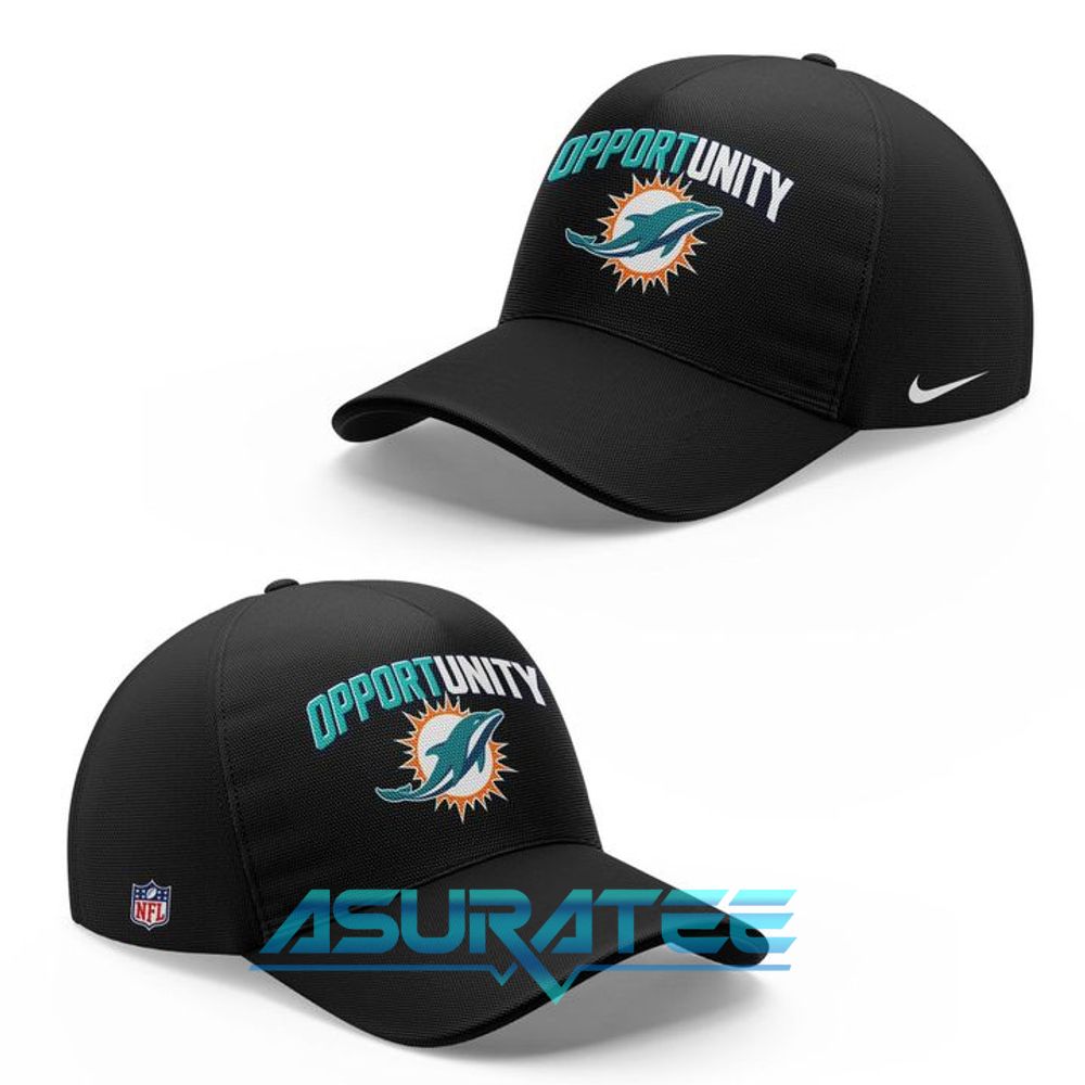 Miami Dolphins ”INSPIRE CHANGE” 2025-2026 Hoodie, Cap