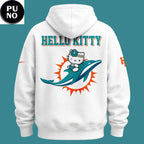 Miami Dolphins x Hello Kitty Night 2026 Hoodie T-Shirt