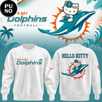 Miami Dolphins x Hello Kitty Night 2026 Hoodie T-Shirt