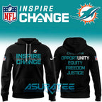 Miami Dolphins x Inspire Change 2025 Special Hoodie