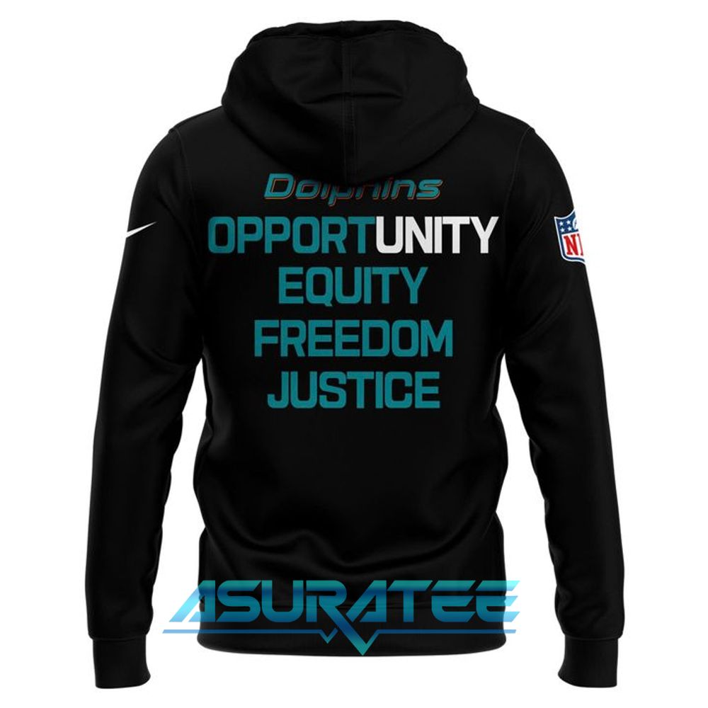 Miami Dolphins x Inspire Change 2025 Special Hoodie