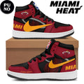 Miami Heat 2026 Custom Name Air Jordan 1 Sneaker