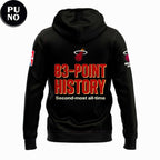 Miami Heat Bam Adebayo 83-Point History 2026 Hoodie T-Shirt
