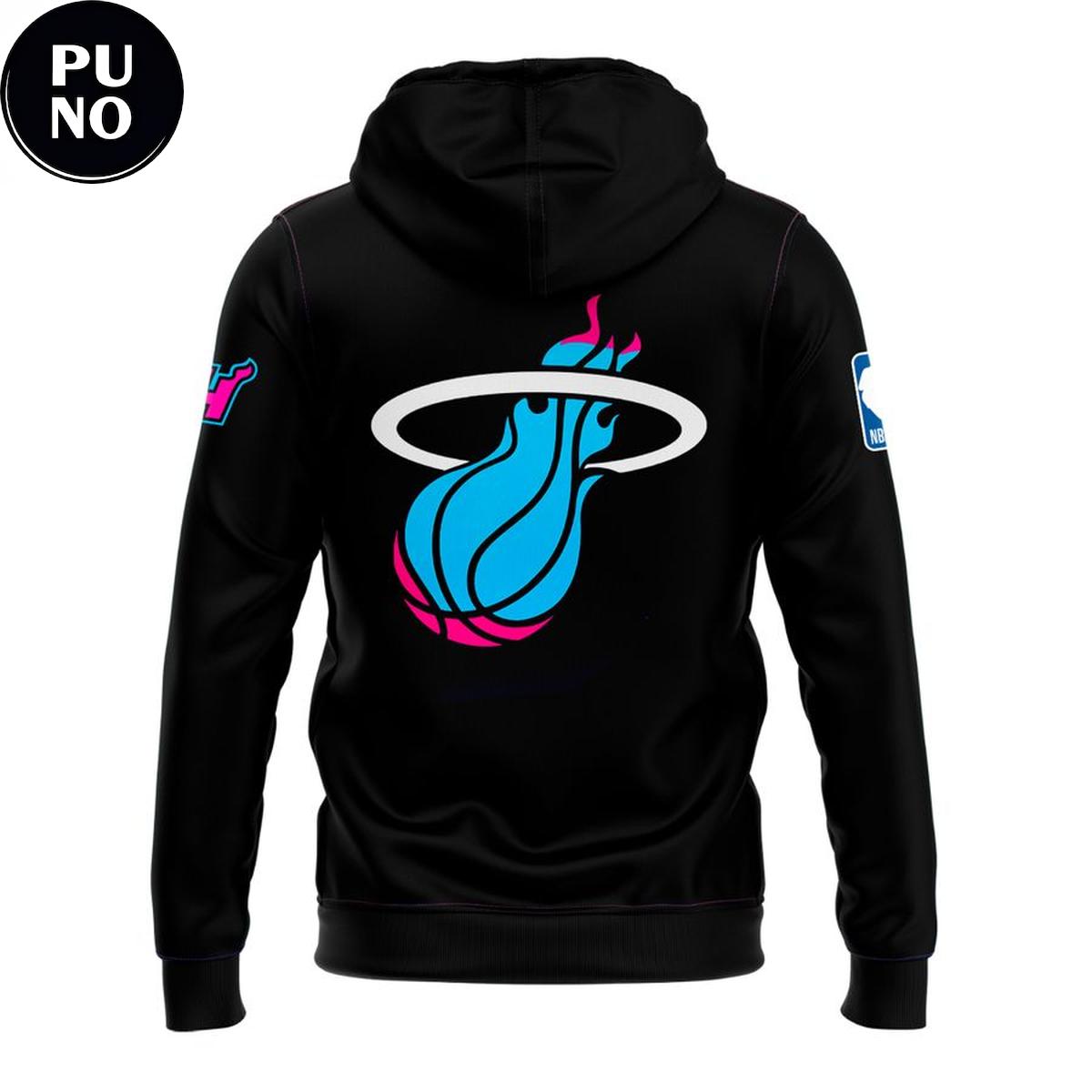 Miami Heat Nice Night 2025-26 Hoodie
