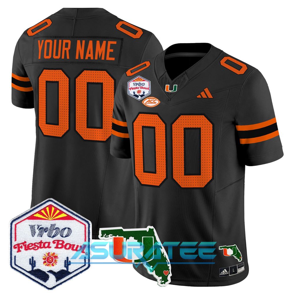 Miami Hurricanes 2026 The Fiesta Bowl Limited Custom Jersey