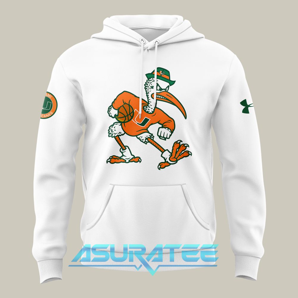Miami Hurricanes Basketball “Luck of the Ibis” Limited Edition Hoodie, Cap
