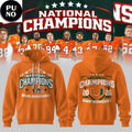 Miami Hurricanes Football 2026 National Champions Orange Hoodie Shirt