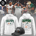 Miami Hurricanes Vrbo Fiesta Bowl Champions Locker Room 2026 Signed Hoodie Shirt