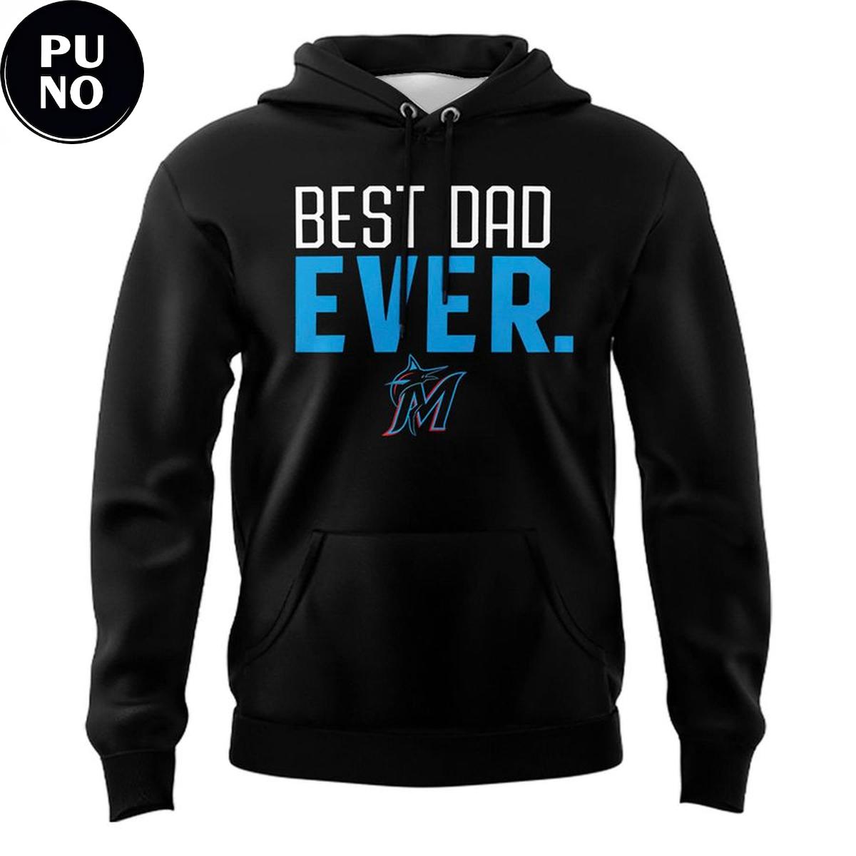 Miami Marlins Father’s Day 2026 Best Dad Ever Hoodie T-Shirt