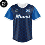 Miami Marlins Scotland’s Tartan Army 2026 Baseball Jersey
