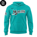 Miami Marlins Teal Time 2026 Fightin’ Fish Through Every Era Hoodie T-Shirt