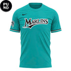 Miami Marlins Teal Time 2026 Fightin’ Fish Through Every Era Hoodie T-Shirt