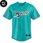 Miami Marlins Teal Time 2026 Fightin’ Fish Through Every Era Personalized Baseball Jersey
