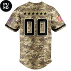 Miami Marlins x Military Appreciation Night 2026 Personalized Baseball Jersey