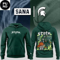 Michigan State Men’s Basketball X SANA 2026 Hoodie Shirt
