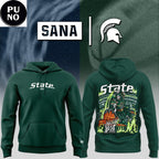 Michigan State Men’s Basketball X SANA 2026 Hoodie Shirt