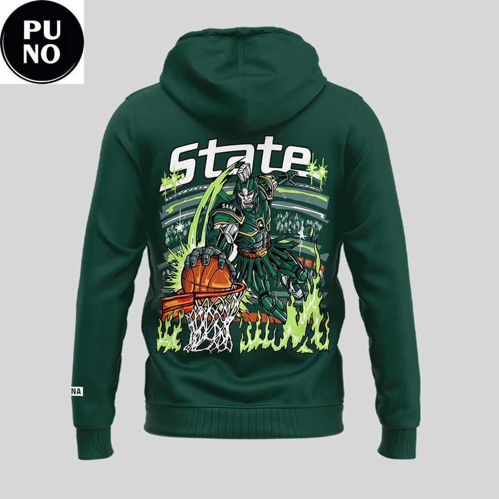 Michigan State Men’s Basketball X SANA 2026 Hoodie Shirt