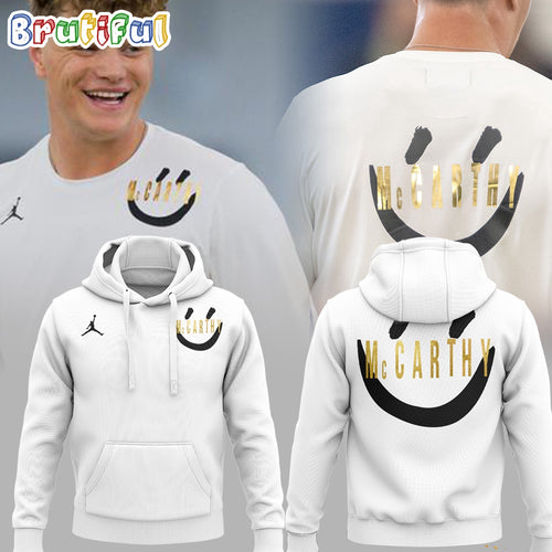 Michigan Wolverine J.J. McCarthy Pro Day 2024 Footbal Hoodie