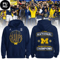 Michigan Wolverines 2026 NCAA Men’s Basketball National Champions Hoodie T-Shirt