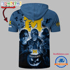 Michigan Wolverines Horror Characters Essential Halloween Sleeveless Hoodie