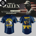 Michigan Wolverines Mascot 2026 Morgan Wallen Still The Problem Tour Baseball Jersey
