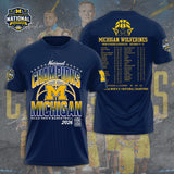 Michigan Wolverines Men's Basketball 3D Apparel – GNE6183