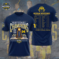 Michigan Wolverines Men's Basketball 3D Apparel – GNE6185
