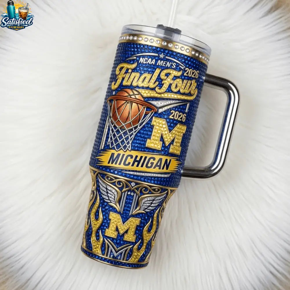 Michigan Wolverines NCAA Men’s Final Four 2026 Tumbler