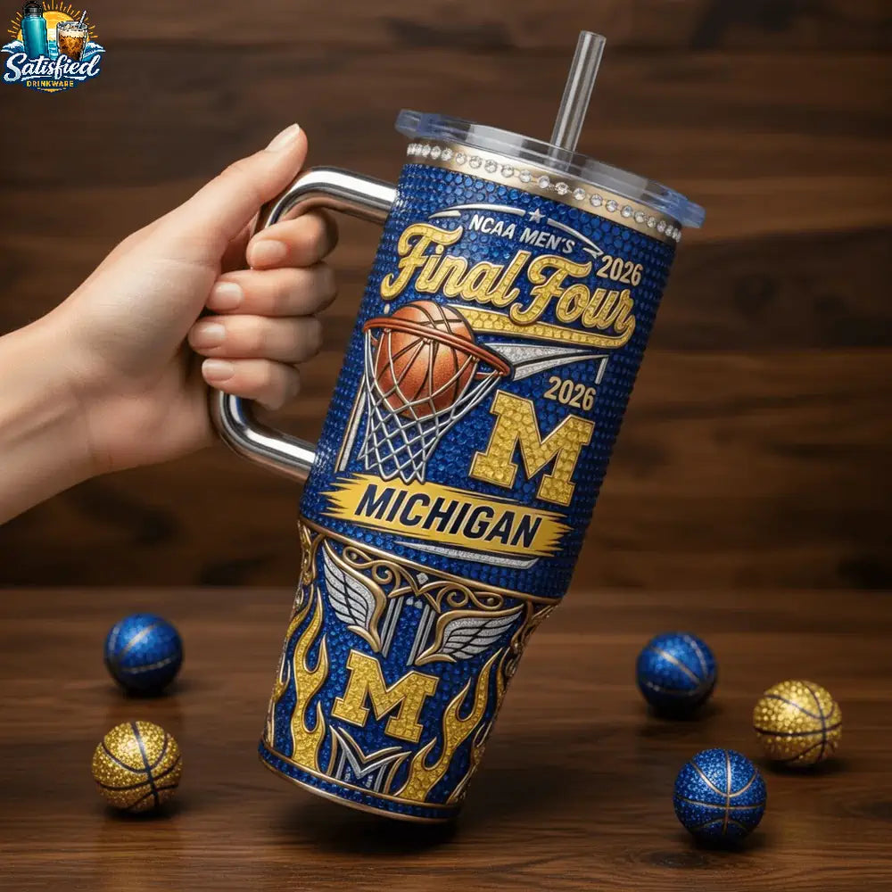 Michigan Wolverines NCAA Men’s Final Four 2026 Tumbler