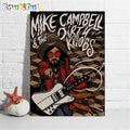 Mike Campbell And Dirty Knobs Tour 2024 Poster Canvas