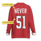 Mike Myers Canada Never 51 Hockey Jersey