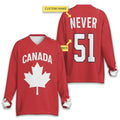 Mike Myers Canada Never 51 Hockey Jersey
