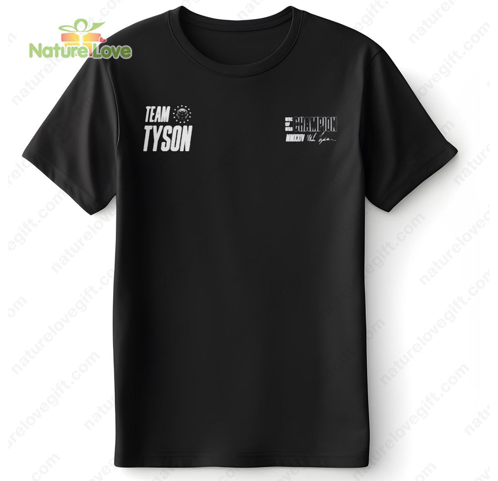 Mike Tyson Team Tyson King Of The Ring Champion Shirt