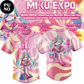 Hatsune Miku Expo 2026 North America Show Baseball Jersey