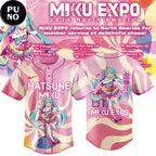 Hatsune Miku Expo 2026 North America Show Baseball Jersey