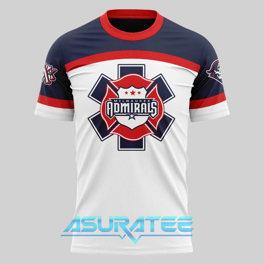 Milwaukee Admirals 2025 Hometown Heroes Special Shirt