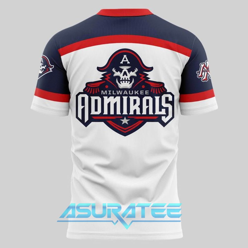 Milwaukee Admirals 2025 Hometown Heroes Special Shirt
