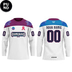 Milwaukee Admirals x ABCD Hockey Fights Cancer 2026 Personalized Hockey Jersey