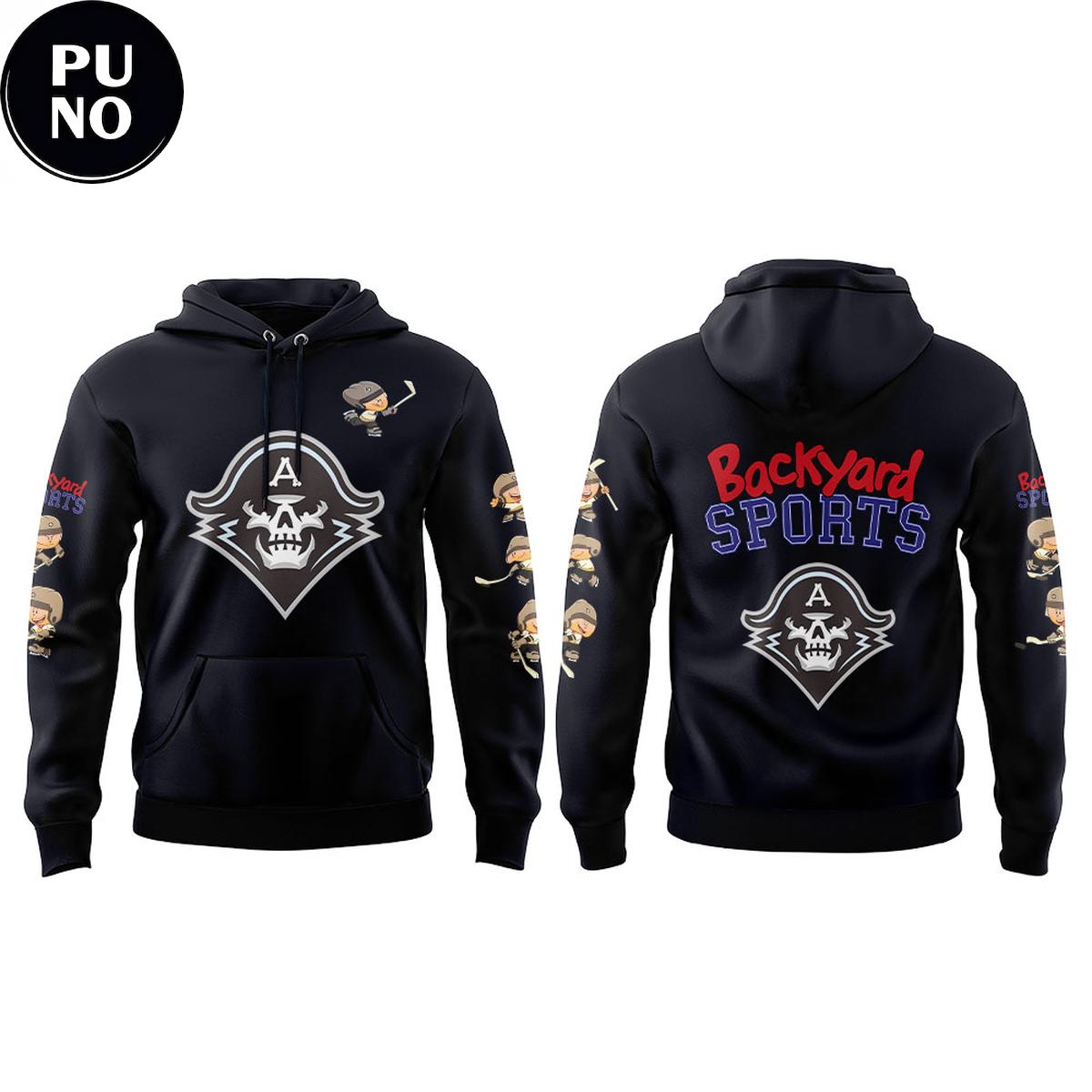 Milwaukee Admirals x Backyard Sports Night 2026 Hoodie Shirt