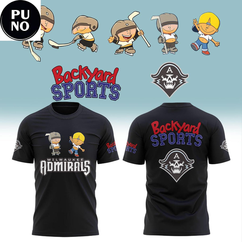 Milwaukee Admirals x Backyard Sports Night 2026 Hoodie Shirt
