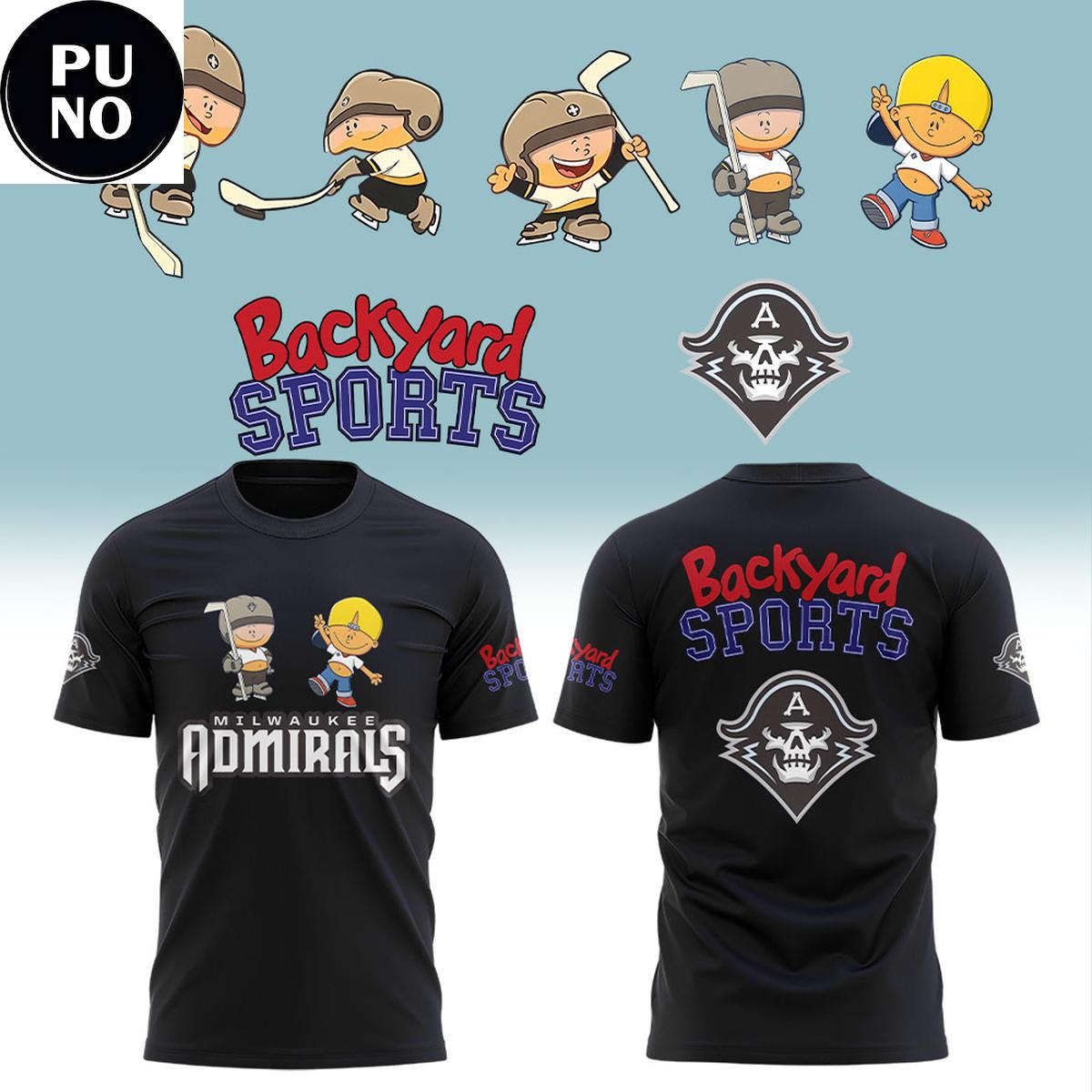 Milwaukee Admirals x Backyard Sports Night 2026 Hoodie Shirt