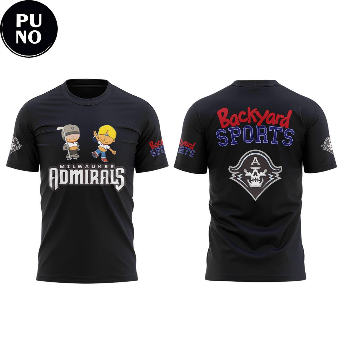 Milwaukee Admirals x Backyard Sports Night 2026 Hoodie Shirt
